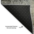 thumbnail image 5 of Addison Rugs Mayfield Premium Machine Washable Transitional Abstract Chocolate Rectangle Rug, 9' x 12', 5 of 6