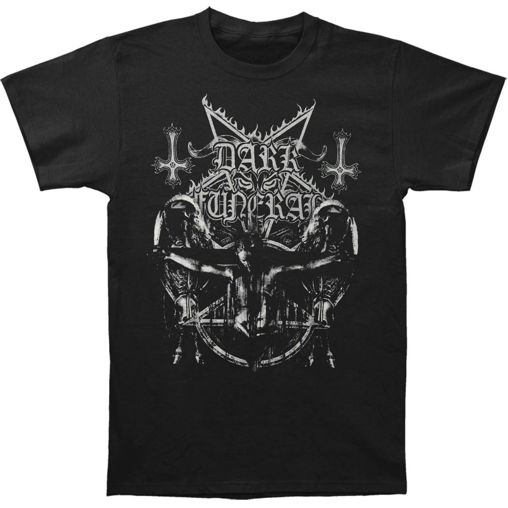 Dark Funeral - Dark Funeral Men's Crucified T-shirt Black - Walmart.com ...