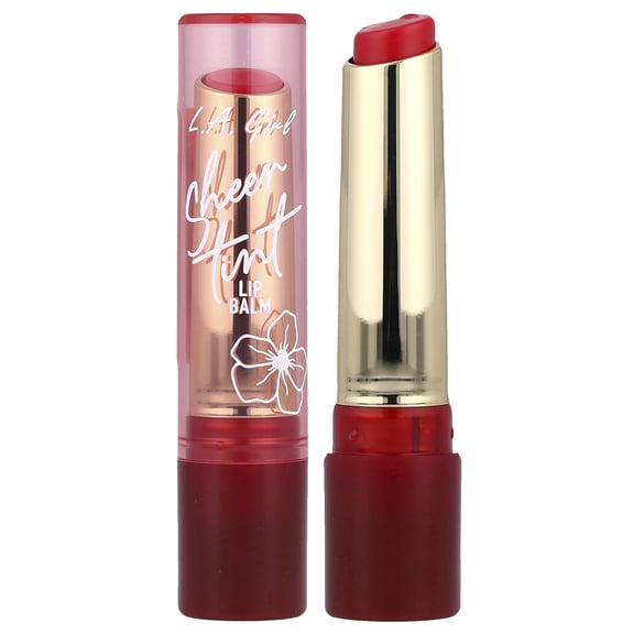L.A. Girl Sheer Tint Lip Balm, GLC605 Sheer Berry , 0.07 oz (2 g)