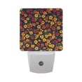 thumbnail image 6 of Yayeee LED Plug in Night Light for The Home with Auto Dusk to Dawn Light Sensors, 2 Pack, Yellow Floral, 6 of 6