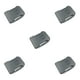 thumbnail image 1 of Riwesomey Estante de almacenamiento de ABS portátil 18V Fix Heavy Duty Base preperforada Soporte de taller Reemplazo para BAT622 Negro 5piezas, 1 of 6