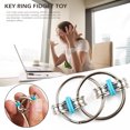 thumbnail image 1 of Llavero de metal Antiestrés Cadena de bicicleta Fidget Hand Spinner Toys (Azul claro), 1 of 4