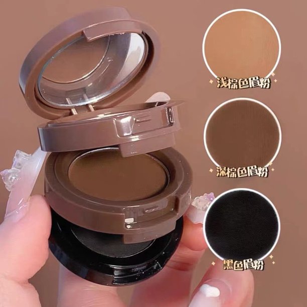 Paleta de maquillaje 3 en 1, sombras de ojos nacaradas mate, colorete, resaltador, contorno de tres capas, todo en uno, ilumina la piel