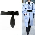 thumbnail image 2 of MINGPAI Women Suede Belt For Dresses Wide Cinchs Belt Formal Vintage Chunky Belt Waist Wrap Belt For Women Wide Stretchy Belt, 2 of 21