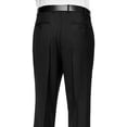 thumbnail image 3 of Giovanni Uomo Mens Pleated Front Pin Striped Dress Pants, 3 of 4