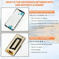 thumbnail image 5 of lncell Screen for Samsung Galaxy A15 5G Screen Replacement for Galaxy A15 LCD Screen SM-A156B,SM-A156P,SM-A156U Touch Display Digitizer Assembly Repair Parts with Frame(Black No Fingerprint Function), 5 of 7