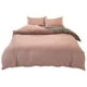thumbnail image 2 of Bedding Set 4 Piece | Soft Washed Polyester Comforter Set | Reversible Modern Style | Gray Orange Blue Pink | Breathable Durable Easy Care | Fits 70.86"x86.61" to 90.55"x90.55" Beds | 1235g, 2 of 6