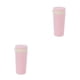thumbnail image 3 of Matsuzay Botella deportiva de trigo con tapa Buen sellado Hervidor de leche de agua Vaso de coche Vaso de gran capacidad Vaso de viaje Picnic Rosa 2piezas, 3 of 6