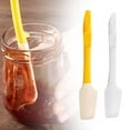 thumbnail image 4 of QHUDLV 2 in1 Silicone Jam Spreader Spatula with Can Opener End, Multi Purpose Spreaders for Jar, Silicone Jar Spatula, Mini Silicone Spatulas Bulk Cake Cream Butter Spatulas with Long Handle, 4 of 9