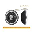 thumbnail image 3 of 1 Pc New 7inch Led Headlights For Wrangler Off-road Vehicle Headlight Conversions 60w Headlights, 3 of 5