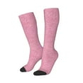 thumbnail image 2 of Balery Glitter Pink Fun Novelty Socks Men'S Women'S Crew Socks Funny Crazy Novelty Socks Quirky And Cool Socks, 2 of 9