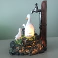 thumbnail image 1 of POINTERTECK Animal Garden Statue Duck Pressure Water Sculpture Creative Resin Courtyard Decoration With Led, 1 of 4