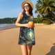 thumbnail image 3 of Fotbe Enchanted Forest Skull Path Vestido de Verano sin Mangas para Mujer – Vestido Midi Línea A, Estilo Camiseta Floral, Vestido Playero Casual y Fluido, 3 of 7