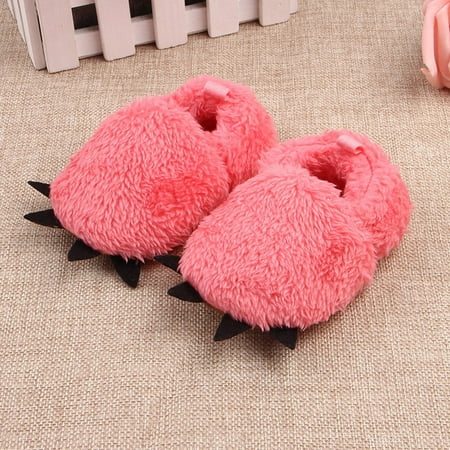 

〖Yilirongyumm〗 Baby Shoes Autumn And Winter Children Baby Toddler Shoes Flat Non Slip Soft Warm And Comfortable Cute Cartoon Shape