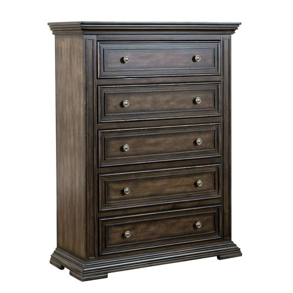 Big Valley Light Brown 5 Drawer Chest