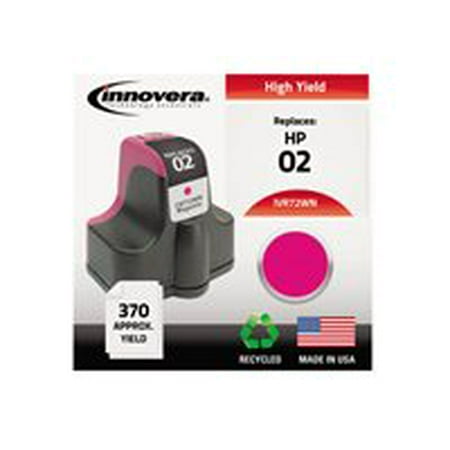 Hp Photosmart C4580 Ink Innovera - Magenta - remanufactured - ink cartridge ( equivalent to: HP 02 ) - for HP Photosmart 31XX, 7180, 82XX, C5100, C5170, C5173, C5175, C5177, C5194, C6150, C7100 ()