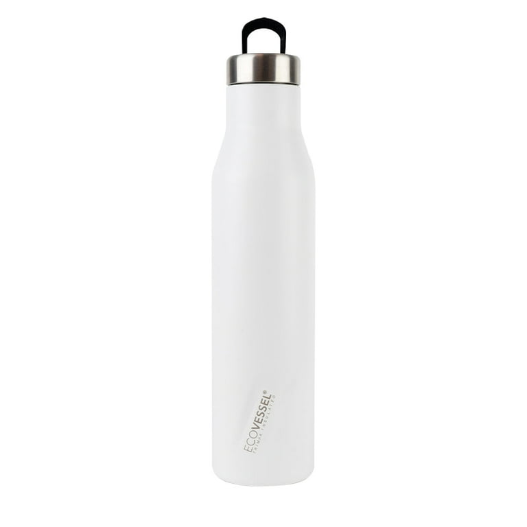 FineDine 26 oz Brown and Black Triple Insulated Stainless Steel
