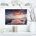 thumbnail image 1 of Passero Cape Spring Sunrise - Seashore Photo Canvas Art Print, 1 of 3