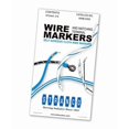 thumbnail image 3 of Libro de marcadores para cables Stranco Inc numerados 0-9 de vinilo, 10 páginas, 3 of 4