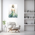 thumbnail image 2 of ZHONGYUTONG Dancing Canvas Wall Art Dancer Girls Pictures Ballet Women Painting Elegant Dancer Poster for Living Room Decor Framed (20.00" x 30.00"), 2 of 5