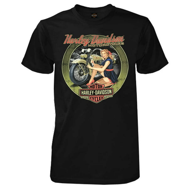 Harley-Davidson - Harley-Davidson Men's Retro Mechanic Pinup Short ...