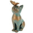 thumbnail image 2 of Cat FigurineCat Figurine Exquisite Details Sitting Cat Statue Garden Cat Statue Precision Engineered, 2 of 5