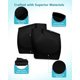 thumbnail image 2 of Almohadillas metatarsales de gel Faouoice, grandes, negras, 2 of 7