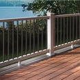 thumbnail image 1 of EDTara Aluminum Deck Railing Spindles, Flat Straight Design With Included Screws for Porch or Outdoor Deck Use, 1 of 7