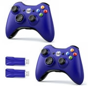 2 Pack Xbox 360 Wireless Controller for Xbox 360, Controller Compatible with Xbox 360/360 Slim, PC