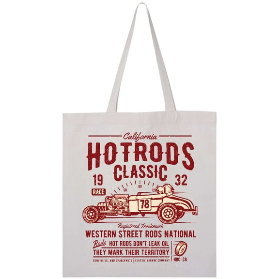 Inktastic Hot Rods Race Classic Tote Bag