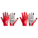 thumbnail image 3 of Guantes de bicicleta de dedos completos guantes antideslizantes para deportes de verano (rojo L), 3 of 5