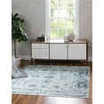 thumbnail image 1 of Unique Loom 3141359 6 x 6 ft. Casino Sofia Square Rug, Light Blue, 1 of 5
