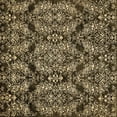 thumbnail image 1 of Ahgly Company Indoor Square Abstract Brown Modern Area Rugs, 7' Square, 1 of 4
