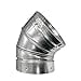 thumbnail image 2 of Selkirk 103222 Type de Ventilation à Gaz B, 3 Pieds X 45-60 Degrés Coude Réglable par Metalbest, 2 of 2