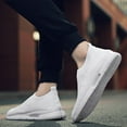 thumbnail image 5 of Men's Sneakers Casual Lightweight Walking Tennis Slip On Athletic Running Shoes, 5 of 6