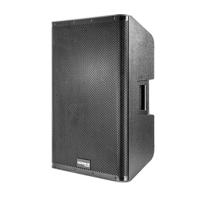 Bafle Steelpro Ultron 15 Negro, Bi-Amplificado, 600W RMS, Subwoofer Activo, Con Bluetooth y Pantalla