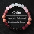 thumbnail image 4 of Protection Bracelet for Women Men Healing Stone Energy Shielding Grounding Stress Negative Energy Protection Beaded Stretchy Jewelry Gift, 4 of 5