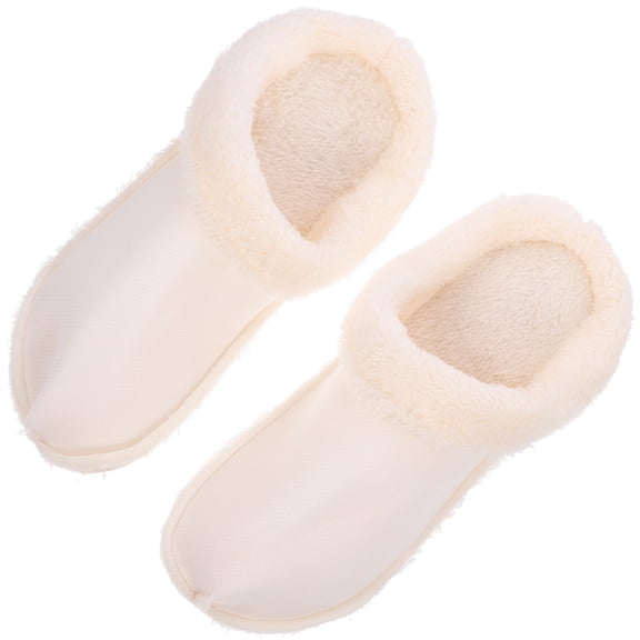 Supvox 1Pair Removable Slippers Liners with Thick Plush Inner Soles Warm and Cozy