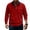 Red, variant on FRSASU Corduroy Shirt for Men Pullover Long Sleeve Polo Shirt Casual Work Collared Shirt Half Button Up Top White