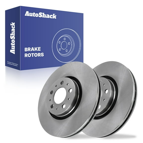 AutoShack Front Vented Brake Rotors 2-PC Set Replacement for 2003-2014 Volvo XC90 2008-2009 Volvo S60 12.43" (315.7 mm)