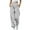 Gray, variant on Sweatpants Women Loose Fitting Leggings Fashionable and Elegant High Waisted Leg Tied Plush Sanitary Pants Casual Sports Pants Sweatpants for Women with Pockets
