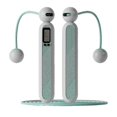 thumbnail image 1 of Cuerda de saltar inalámbrica para contar, cuerda de saltar electrónica de doble propósito para adultos, 1 of 5