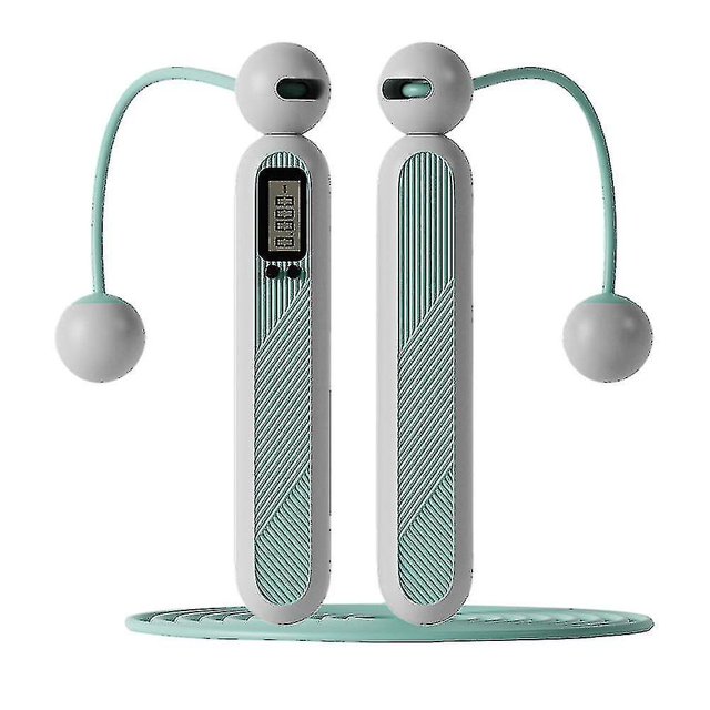 Cuerda de saltar inalámbrica para contar, cuerda de saltar electrónica de doble propósito para adultos
