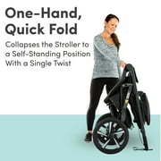 BOB Gear Alterrain Pro Jogging Stroller، All-Weather، SmoothShox Suspension، Black