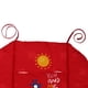 thumbnail image 4 of Cubierta Del Trazador De Líneas Del Cojín Del Cojín Del Asiento De Cochecito Del Cochecito De Bebé rojo Macarena Cojín del asiento Cojín del asiento, 4 of 8