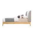 thumbnail image 4 of Meridian Furniture Ventura Lit Simple en Tissu Gris, 4 of 24