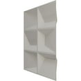 thumbnail image 4 of Ekena Millwork 19 5/8"W x 19 5/8"H Stratford EnduraWall Decorative 3D Wall Panel, UltraCover Satin Blossom White (Covers 2.67 Sq. Ft.), 4 of 6
