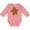 Mauve, variant on Inktastic Sugar & Spice Gingerbread Girls Long Sleeve Baby Bodysuit