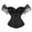 Black, variant on Corset Top for Women Costume Renaissance Steampunk Bustier Top Sexy Lace Up Corset Top Festival Pirate Halloween