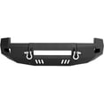 thumbnail image 7 of Front Bumper Off-Road 3-Piece Modular Compatible with 2007-2010 Chevrolet Silverado 2500 3500 Powder Coated Steel Textured Black, 7 of 7